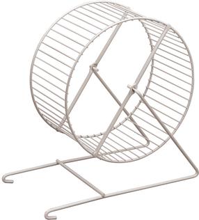 Bėgimo ratelis graužikams Ferplast L28, 24 cm x 25 cm x 25 cm, balta sp.