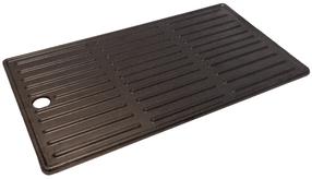  Grila cepšanas plāksne Char-Broil 2 Burner Grill Griddle, 43.5 cm x 23.7 cm x 1 cm