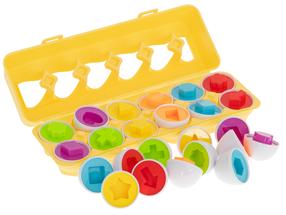 Развивающая игра Matching Eggs, белый цв./желтый цв., 13 шт.
