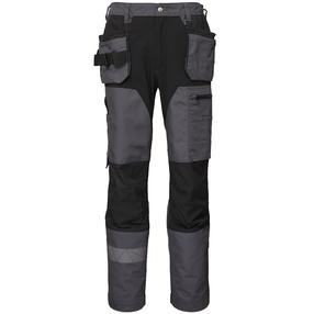 Kelnės Bo Safety Cirius, juoda sp./pilka sp., 50 dydis