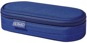 Пенал Herlitz Pencil Pouch, 21.5 см x 9 см, синий цв.