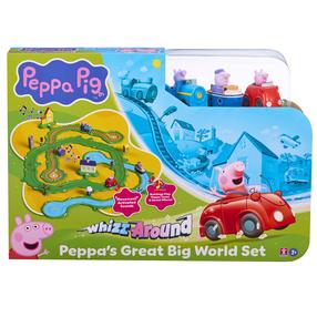 Автомобильная трасса Peppa Pig Whizz Around, многоцветный