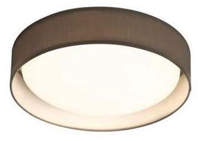 Šviestuvas lubų Searchlight Gianna Flush, LED, 3000 °K, 1 x 25.3 W, balta sp./pilka sp. / pilka sp.