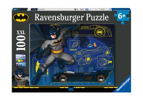 Dėlionė Ravensburger Batman, 36 cm x 49 cm, 100 vnt., įvairių spalvų