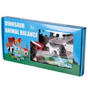 Развивающая игра, пазл Safari Animals, 4 см, многоцветный, 13 шт.