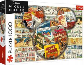 Dėlionė Trefl Comic Book Mickey Mouse, 48 cm x 68.3 cm, 1000 vnt., įvairių spalvų