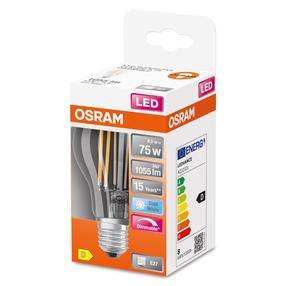 Лампочка Osram LED, E27, белый цв., E27, 9 Вт, 1055 лм