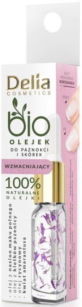 Nagu un kutikulu eļļa Delia Cosmetics Bio Strengthening, 10 ml