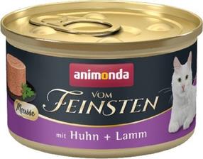 Mitrā kaķu barība Animonda Vom Feinsten Mousse, jēra gaļa/vistas gaļa, 0.085 kg