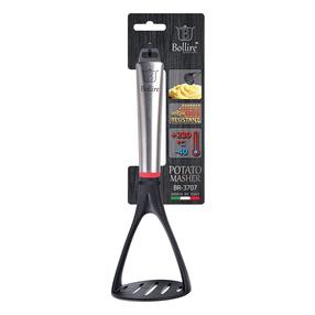 Bulvių grūstuvė Bollire BR-3707, juoda/nerūdijančiojo plieno