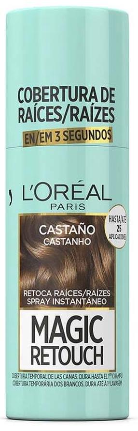 Tonēšanas aerosols L’Oréal Paris Magic Retouch, tumši brūna krās., 2, 75.0 ml