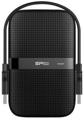 Kietasis diskas Silicon Power Armor A60, HDD, 1 TB, juoda sp.