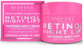 Naktinis veido kremas Biovene Retinol Night Lift, 50 ml