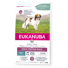 Kuiv koeratoit Eukanuba Daily Care Mono Protein, pardiliha, 2.3 kg