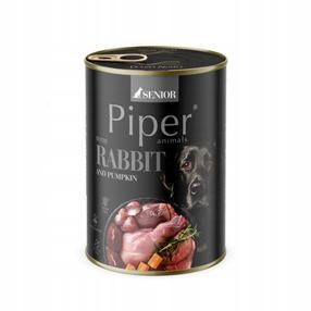 Šlapias šunų maistas Piper Senior, triušiena, 0.4 kg