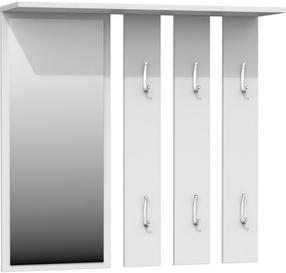 Drabužių kabykla Opal, 82 cm, balta