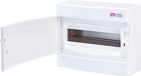 Modulinis skydas ETI ECT12PO, virštinkinis, IP40, 12 mod., balta sp.