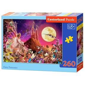 Dėlionė Castorland Fairy Fantasies, 23 cm x 32 cm, 260 vnt., įvairių spalvų