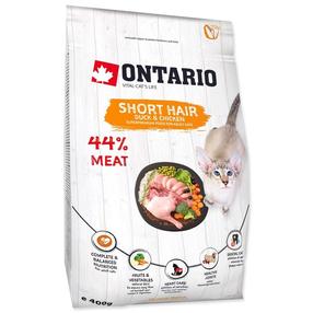Kuiv kassitoit Ontario Shorthair, pardiliha, 0.4 kg