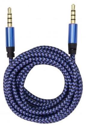 Кабель Sbox 3535-1.5BL 3.5mm - 3.5mm Braided 3.5 mm, 3.5 mm, 1.5 м, синий цв.