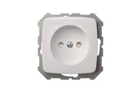 Pistikupesa Liregus Alfa IKL16-104-01 A/B, ilma maanduseta, valge v.