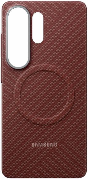 Чехол для телефона Samsung Carbon Magnet Case Samsung Galaxy S26 Ultra, коралл цв.