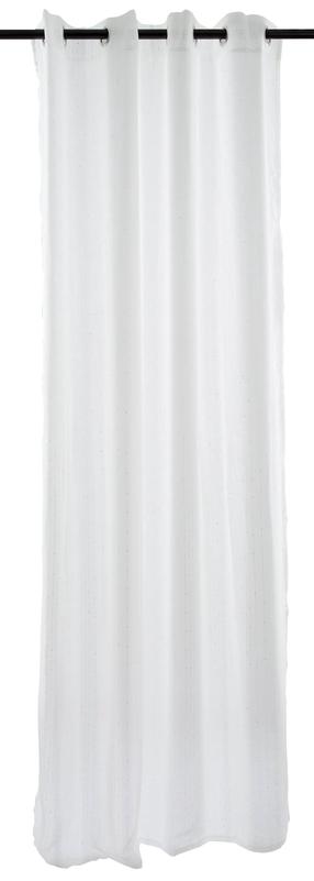 Dieninė užuolaida Domoletti Sequin, balta sp., 140 cm x 260 cm