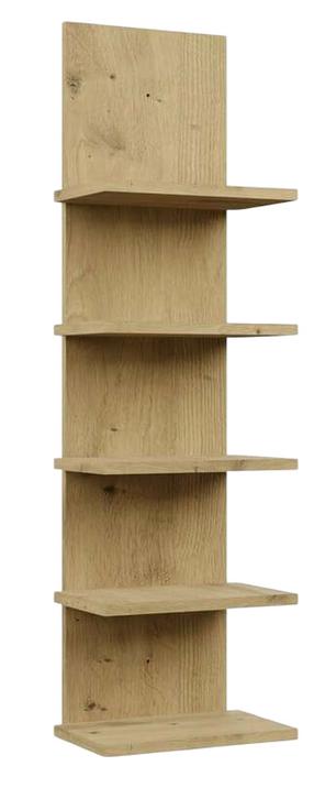 Sieninė lentyna R5P, ąžuolo sp., 100 cm x 29.5 cm x 19 cm