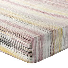 Paklodė Classic PRZI-01, balta sp./geltona sp./juoda sp., 100 x 200 cm, su guma