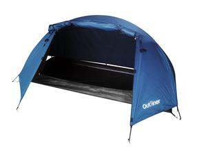 Vienvietīga telts Outliner RD-NT14-01, zila krās., 220 cm x 90 cm x 100 cm