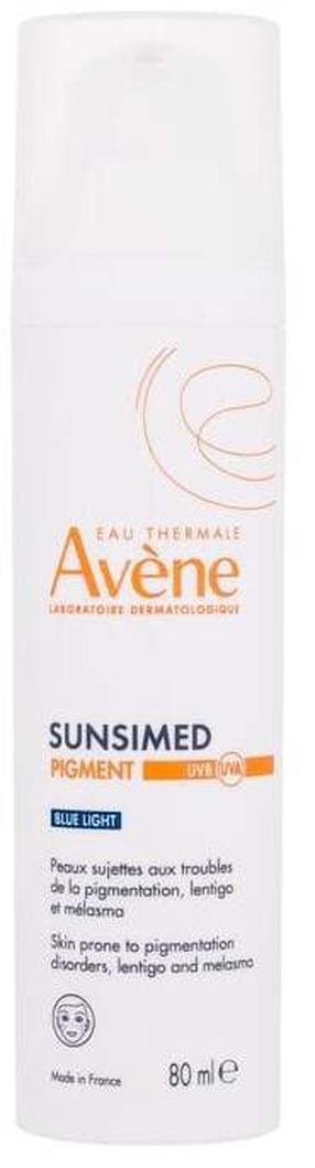 Līdzeklis iedeguma kopšanai ķermenim/sejai Avene Sunsimed Pigment SPF50+, 80 ml