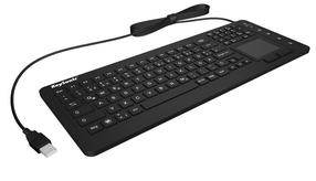 Juhtmega arvutiklaviatuur RaidSonic KSK-6231INEL, EN, must v.