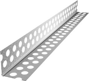 Перфорированный уголок Briko, алюминий, 2000 мм x 12.5 мм x 23 мм
