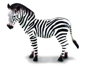 Žaislinė figūrėlė Collecta Common Zebra 88032, balta sp./juoda sp.
