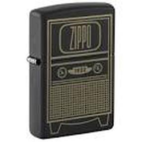Žiebtuvėlis Zippo 48619 Zippo Vintage TV Design, juoda sp.