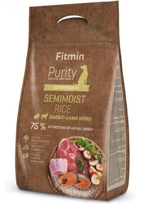 Сухой корм для собак Fitmin Purity, баранина/крольчатина/рис, 0.8 кг