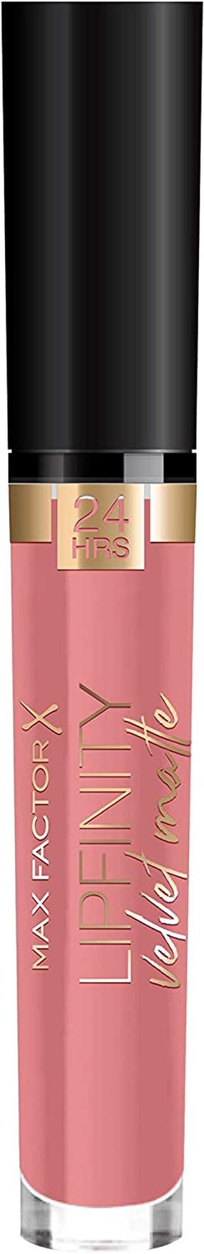 Lūpu krāsa Max Factor Lipfinity Velvet Matte, 3.5 ml, 045 posh pink
