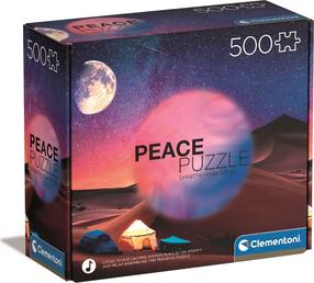 Puzle Clementoni Peace Collection Starry Night Dream 35527, 500 gab., daudzkrāsaina