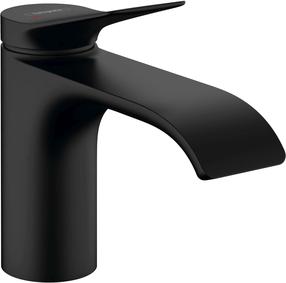 Izlietņu jaucējkrāns Hansgrohe Vivenis ComfortZone 80, melna krās.
