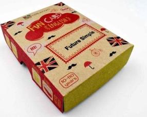 Kāršu spēle Creativo Fun Card English Future Simple 381001, EN