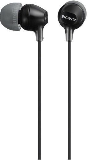 Vadu austiņas Sony MDR-EX15AP MDREX15APB.CE7, melna krās.