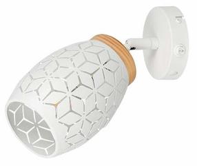 Светильник потолочный и стенной Reality Bidar R81571731, E14, 1 x 10 Вт, белый цв. / белый цв.