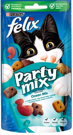 Skanėstas katėms Felix Party Mix, 0.06 kg