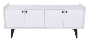 Komoda Kalune Design Lugano, balta sp., 40 cm x 150 cm x 62 cm