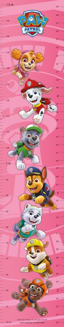 Dekoratyvinis lipdukas Nickelodeon Paw Patrol, 27 cm x 66 cm