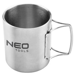 Puodelis NEO, nerūdijantysis plienas, 0.32 l, sidabro sp.
