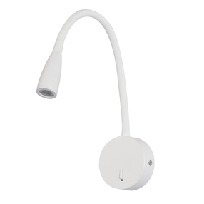 Šviestuvas sieninis Light Prestige Roli, LED, 1 x 3 W, balta sp. / balta sp.