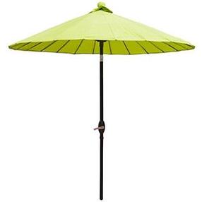 Paplūdimio skėtis, 213 cm, žalias