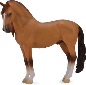 Rotaļlietu figūriņa Collecta Campolina Stallion Red Dun 88701, 13 cm, brūna krās.