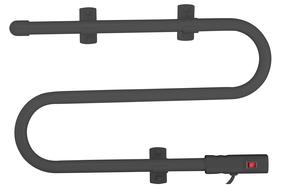 Elektriline rätikuradiator Thema Lux BK-112AW, must v., 50 cm x 32 cm, 45 W